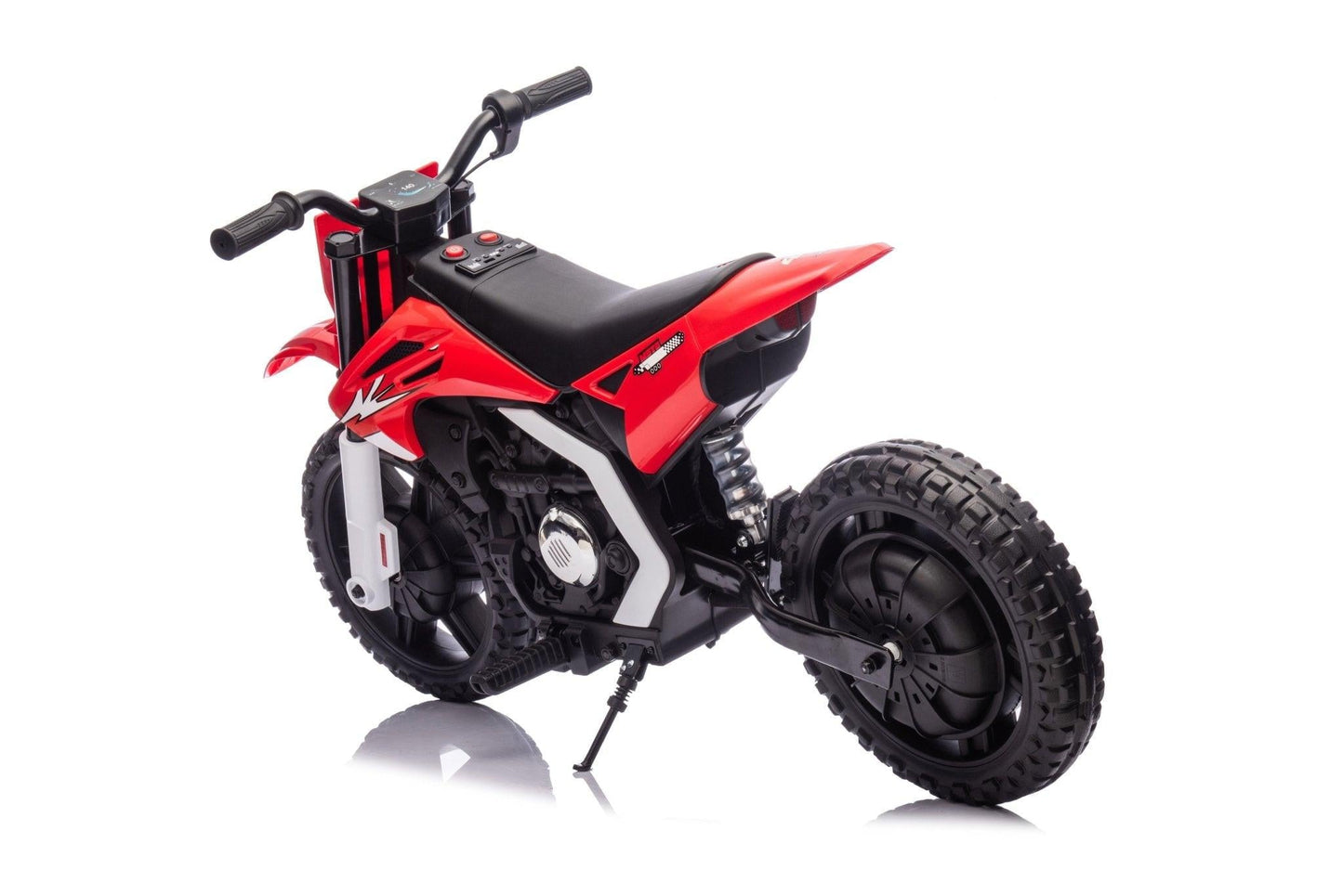 Red 24V Electric MotoX Dirt Bike for Kids, Up to 18 km/h