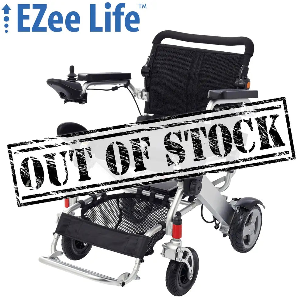 3G Platinum Folding Electric Wheelchair w/ 8" Rear Wheels - CH4080
