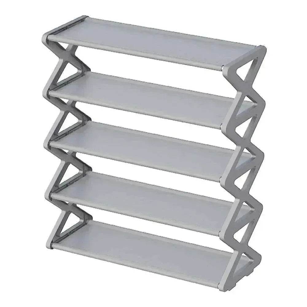5 Tier X shaped Simple & stylish Shoe Rack Storage