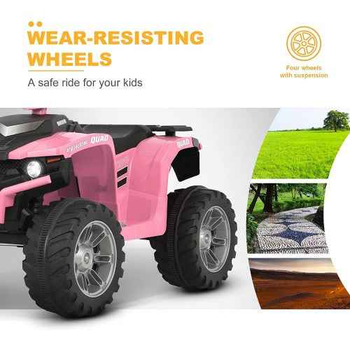 12V Kids Ride-On ATV for Ages 3 to 7 - Perfect Outdoor Adventure Vehicle