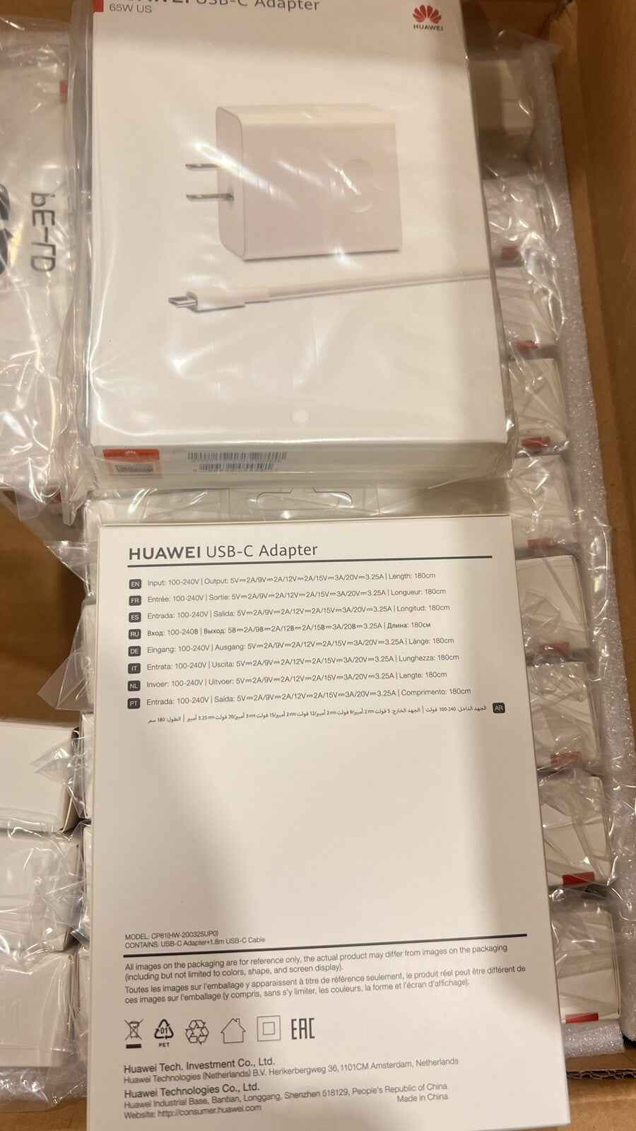Original Huawei 65W USBC Fast Charger Brand New