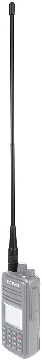 Retevis RHD-771 Dual Band Antenna SMA-M Whip Antenna 144/430 MHz for TYT UV88