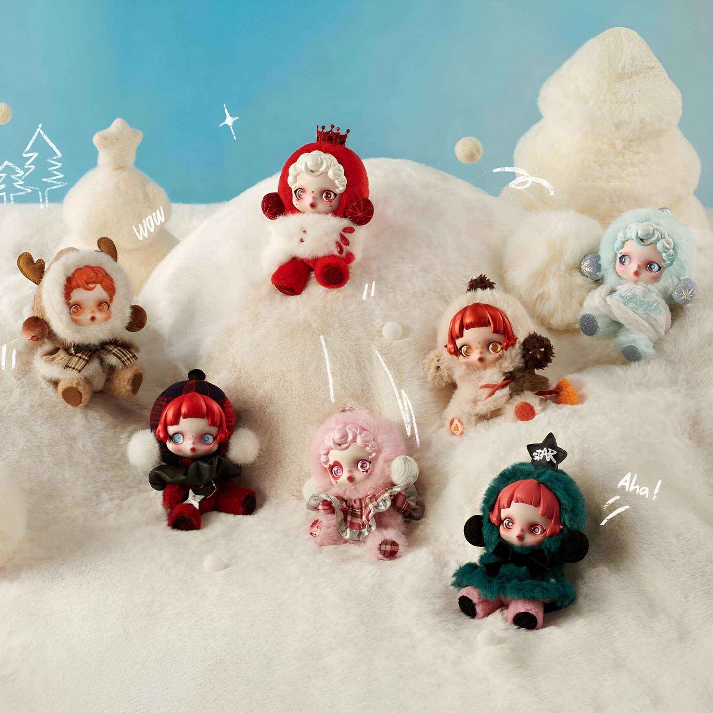 Skullpanda Winter Symphony Plush Blind Box Collection
