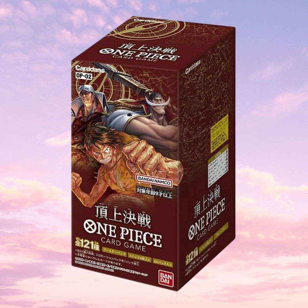 One Piece OP-02 - Paramount War Japanese Booster Box
