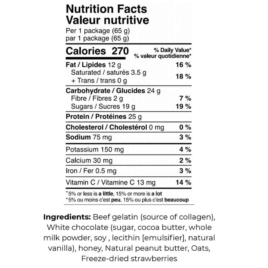 Zentein Nutrition COLLAGEN PROTEIN BAR, 12 Bars/Box