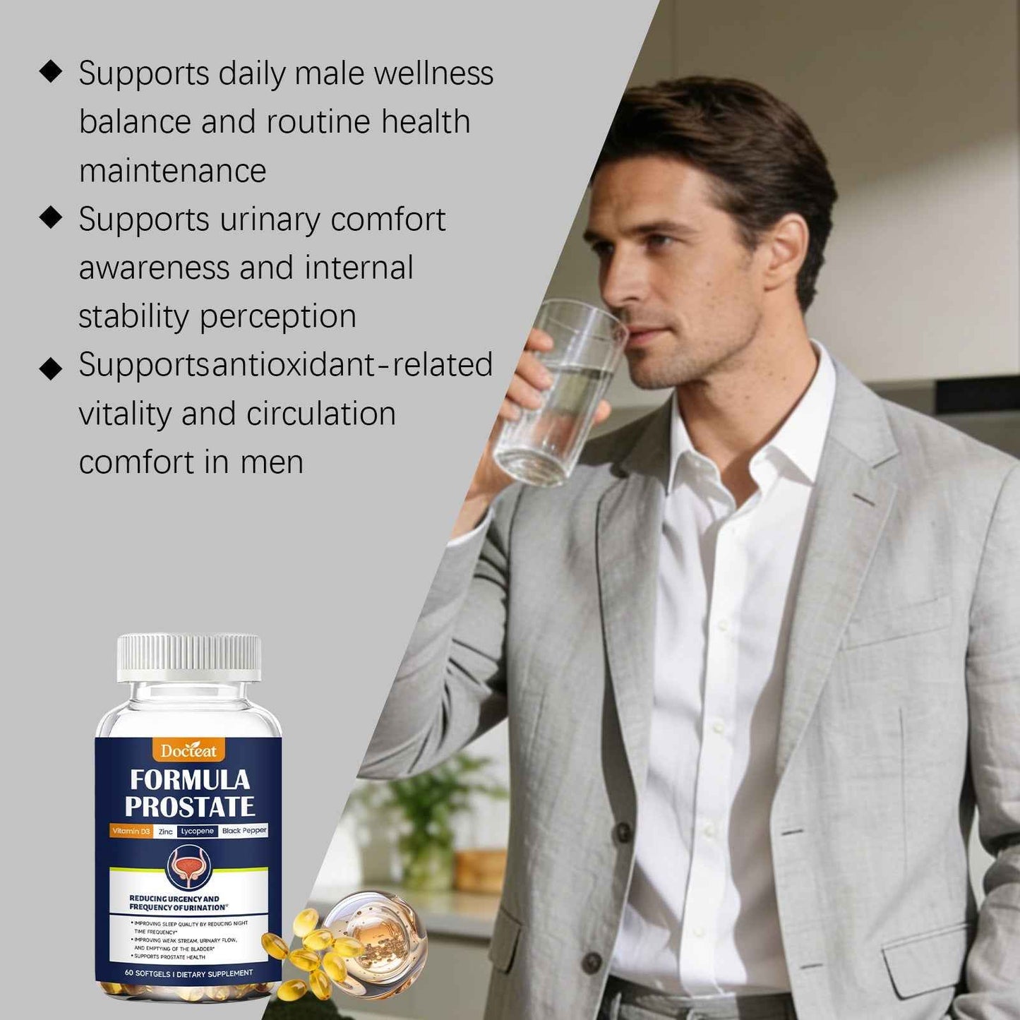 Prostate Health Support Softgels