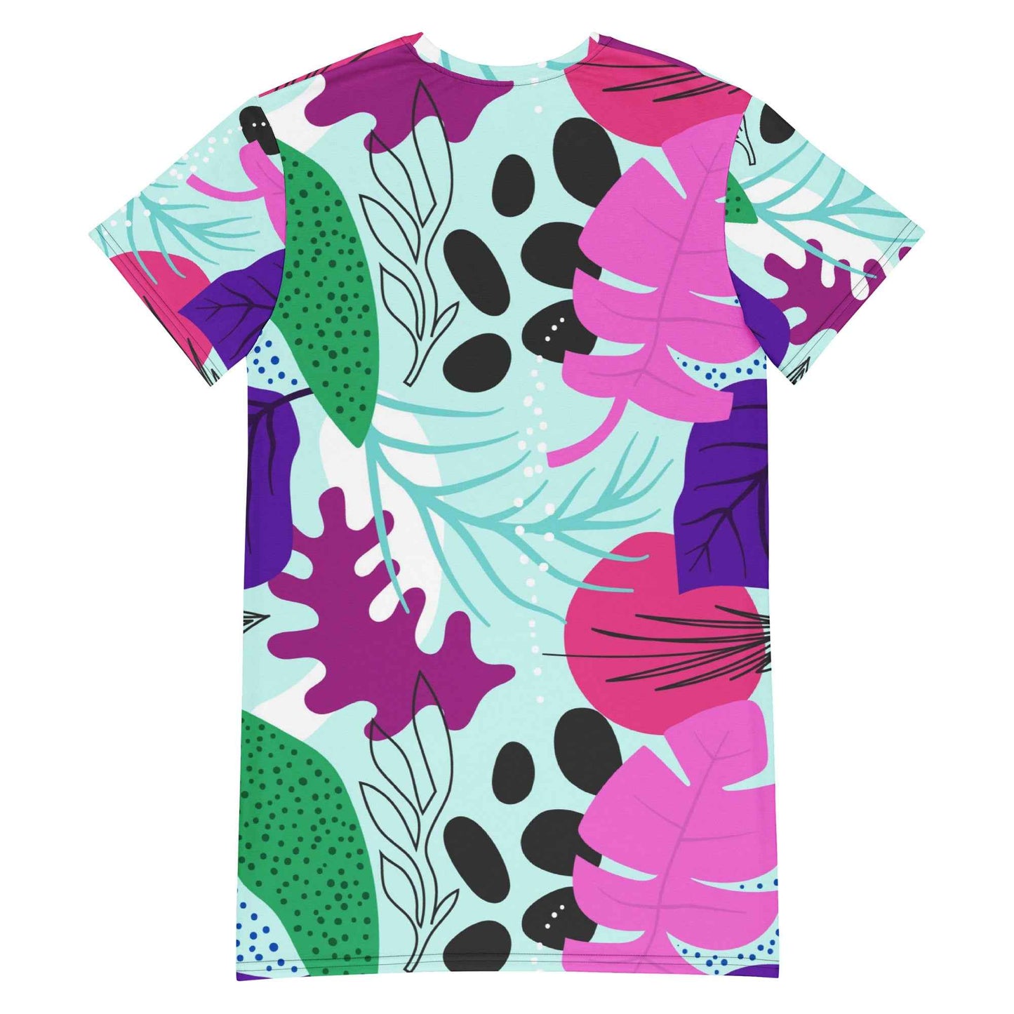 Serene Jungle Vibes T-shirt dress