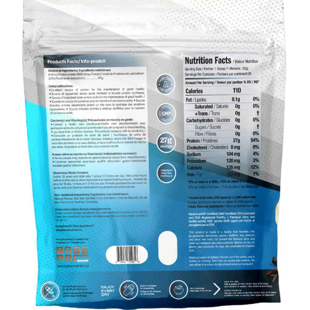 Base Pro Nutrition WHEY PROTEIN ISOLATE, 2lb