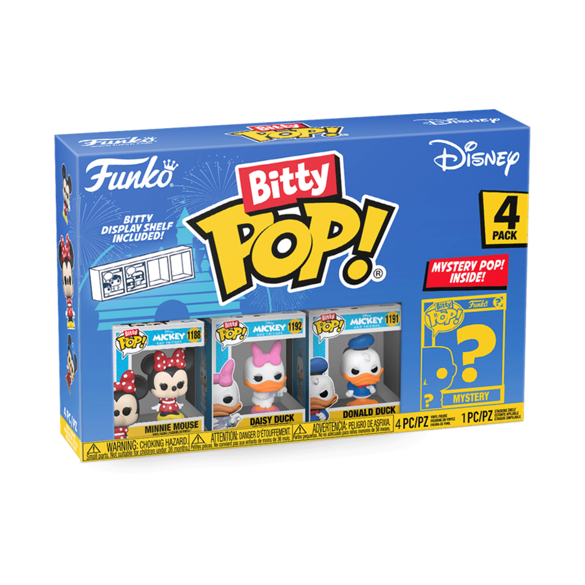 Bitty POP! Disney Classic Minnie, Daisy, Donald