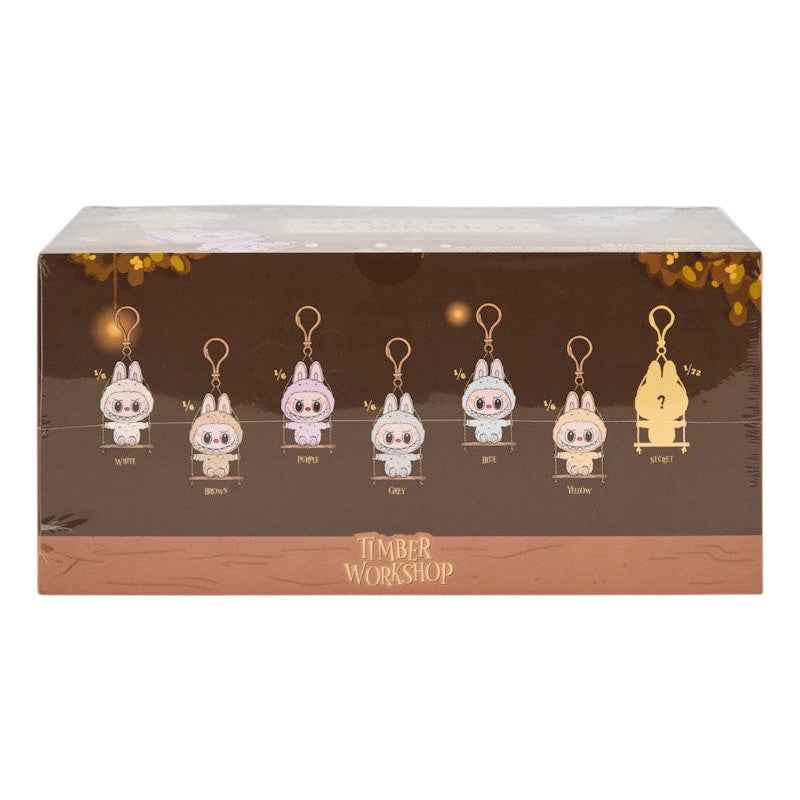Labubu The Monsters Timber Workshop Playing on the Swing Plush Blind Box