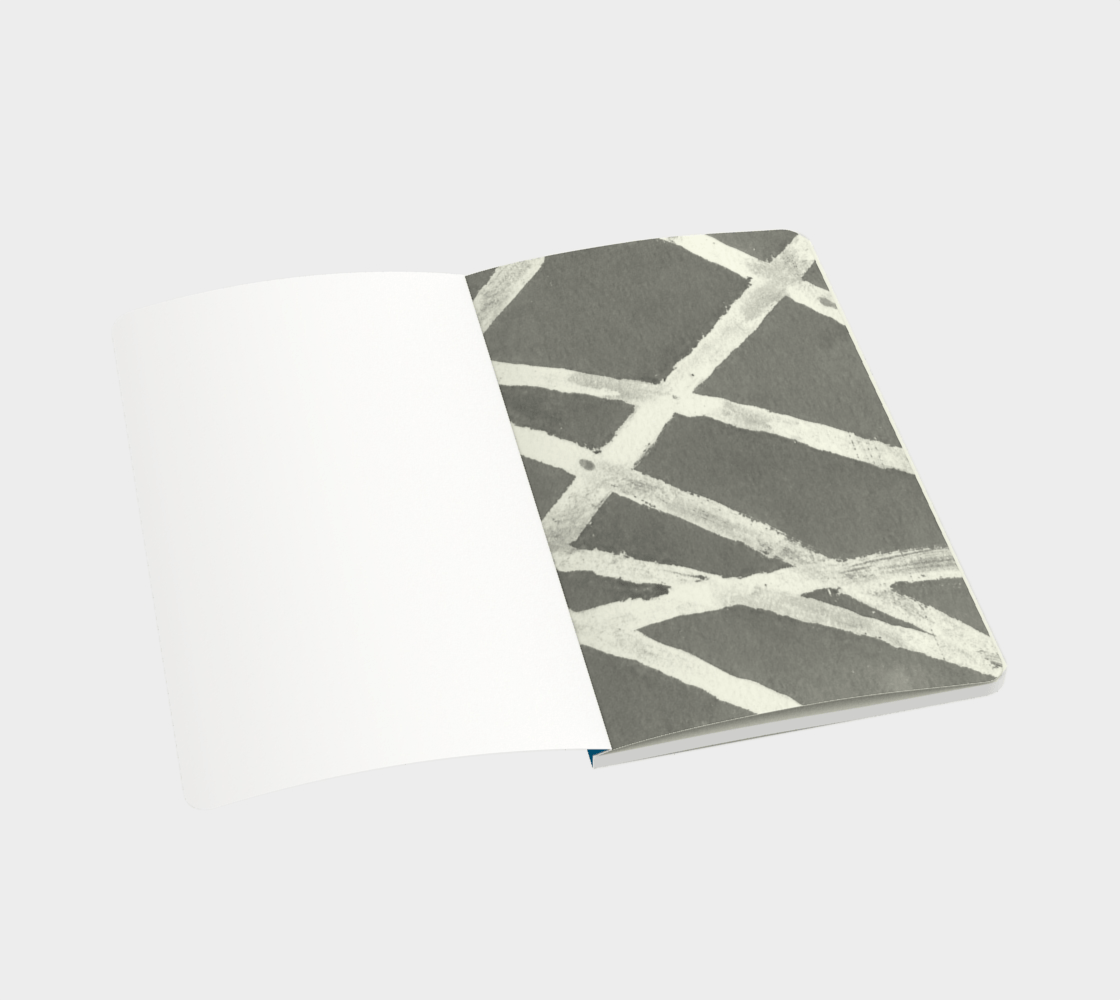 Small Notebook with White Lines - Perfect for On-the-Go Note-Taking