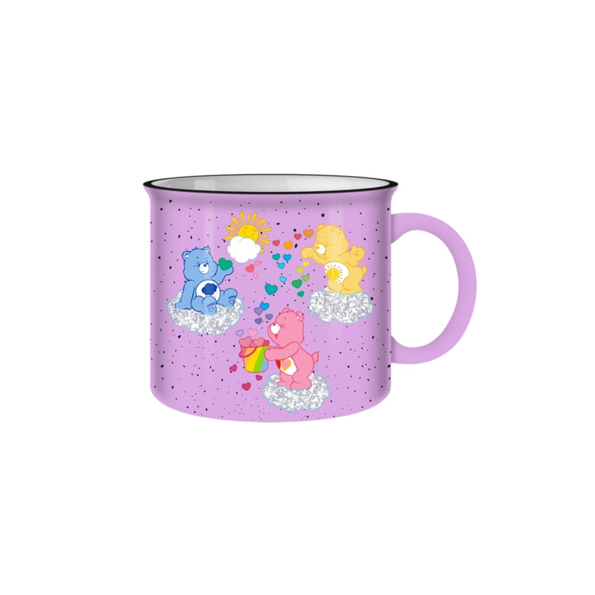 Care Bears Sun Shower Glitter 20oz Ceramic Camper Mug