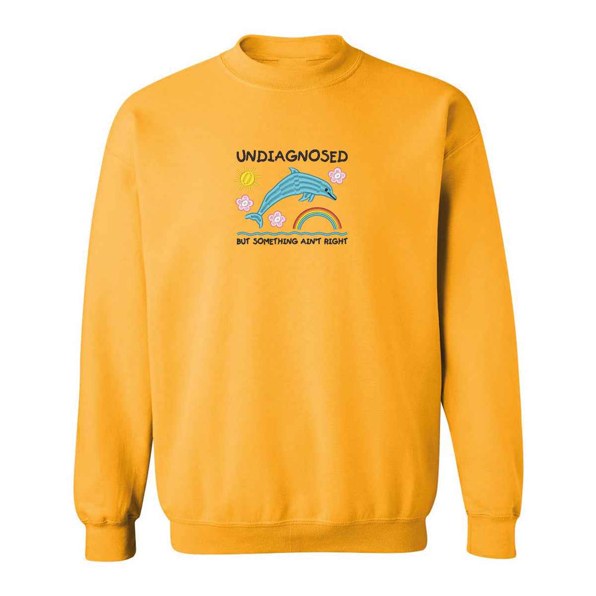 Crewneck "Undiagnosed" brodé