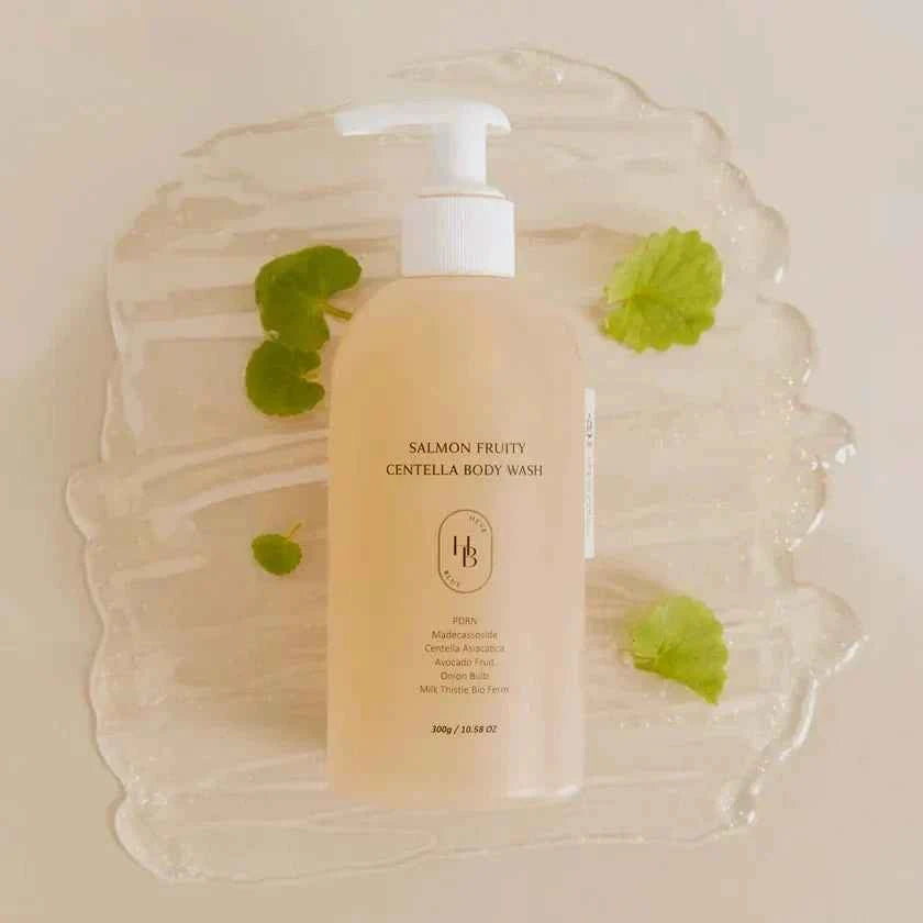 HEVEBLUE Salmon Fruity Centella Body Wash 300ml