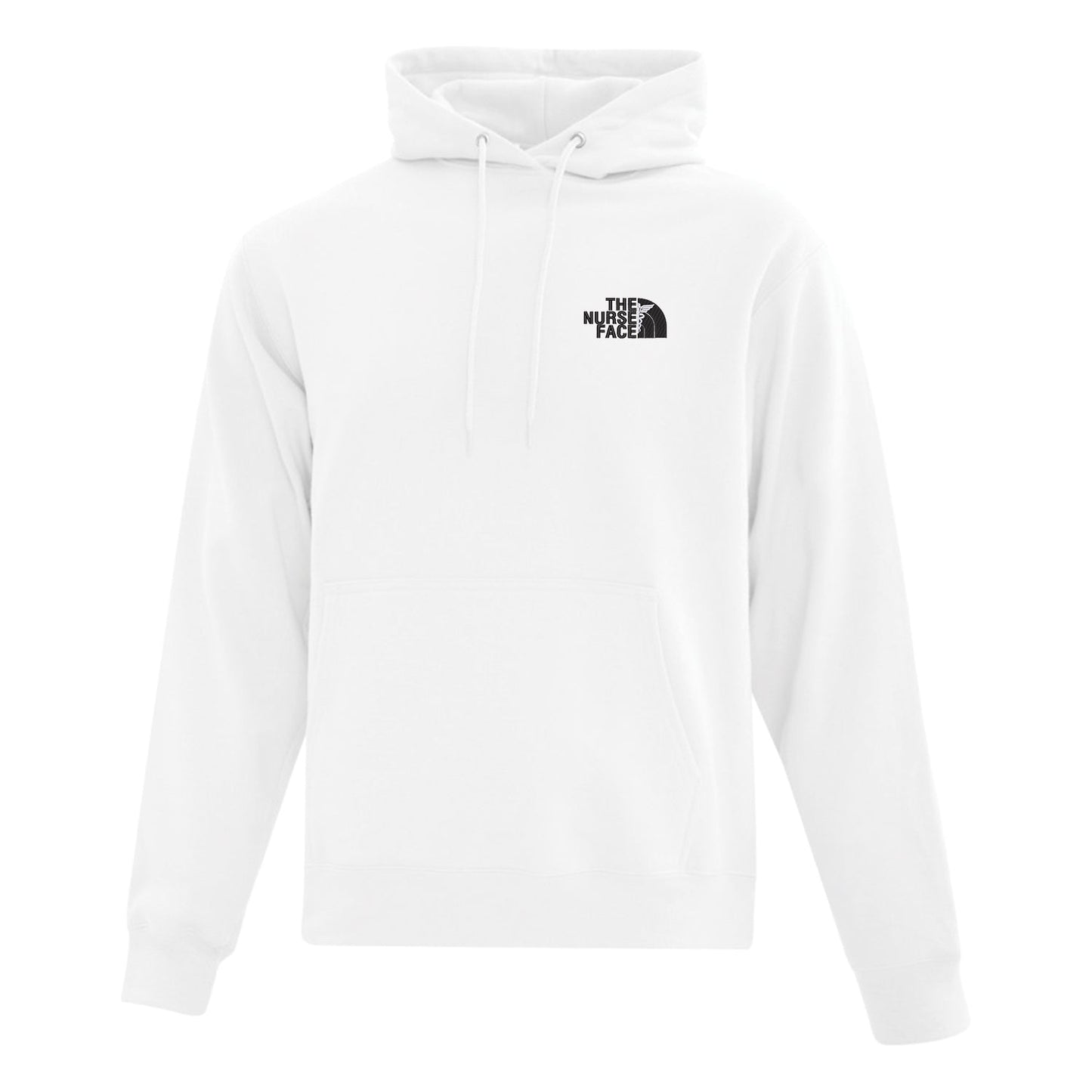 Hoodie for Nurses - The Nurse Face Brodé