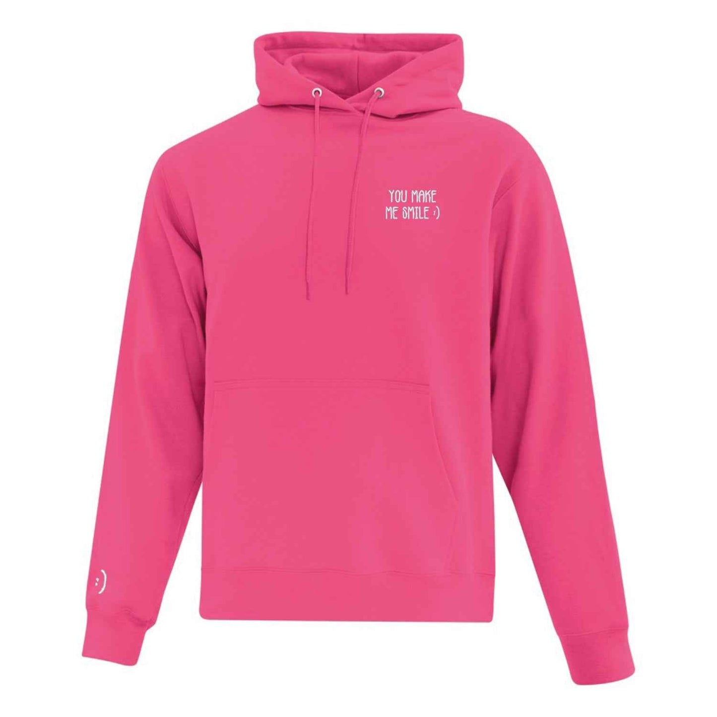 Hoodie "You Make Me Smile" brodé