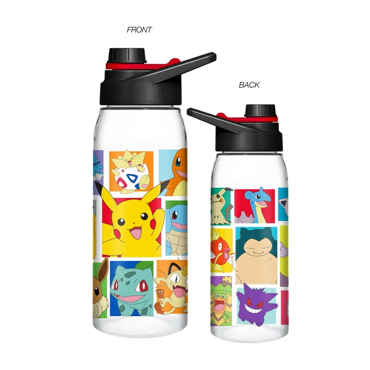 Pokemon Grid 28oz Water Bottle with Screw Lid