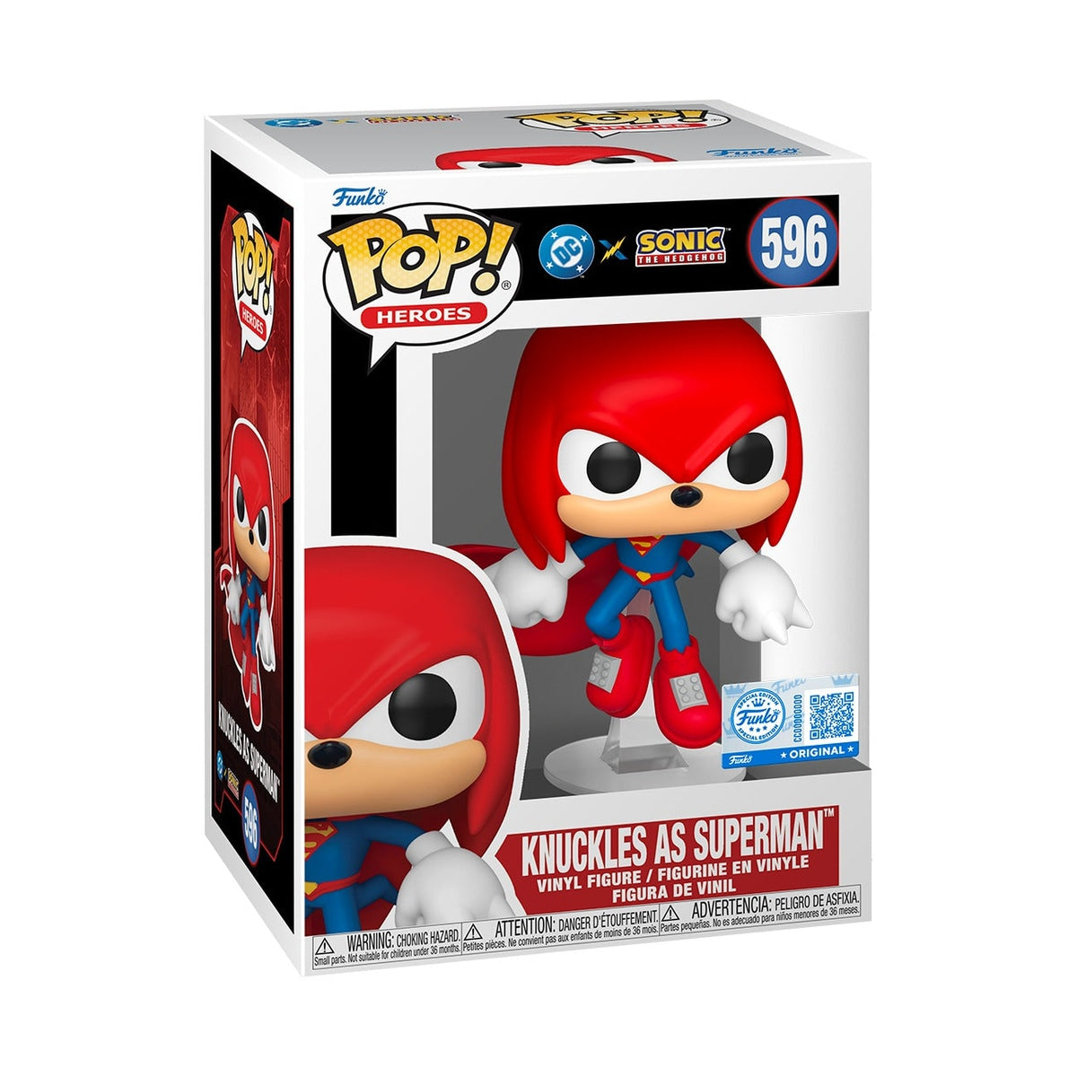POP! DC x Sonic - Knuckles as Superman