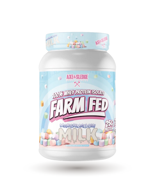 Axe & Sledge Whey Isolate Protein - Farm Fed Protein Powder for Enhanced Performance
