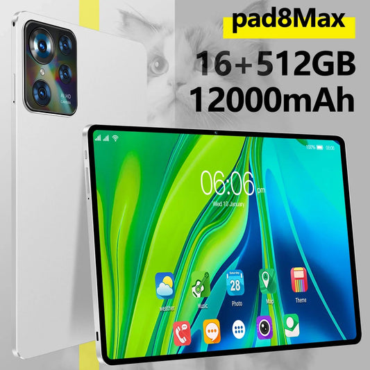 10-Inch Android Tablet with Calling – PAD8MAX Google Edition | EX-STOCK Canada