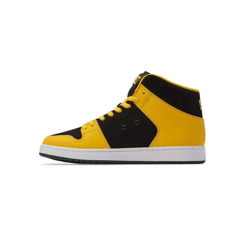 DC Shoes 'Manteca 4 Hi' Shoes - Black/Yellow