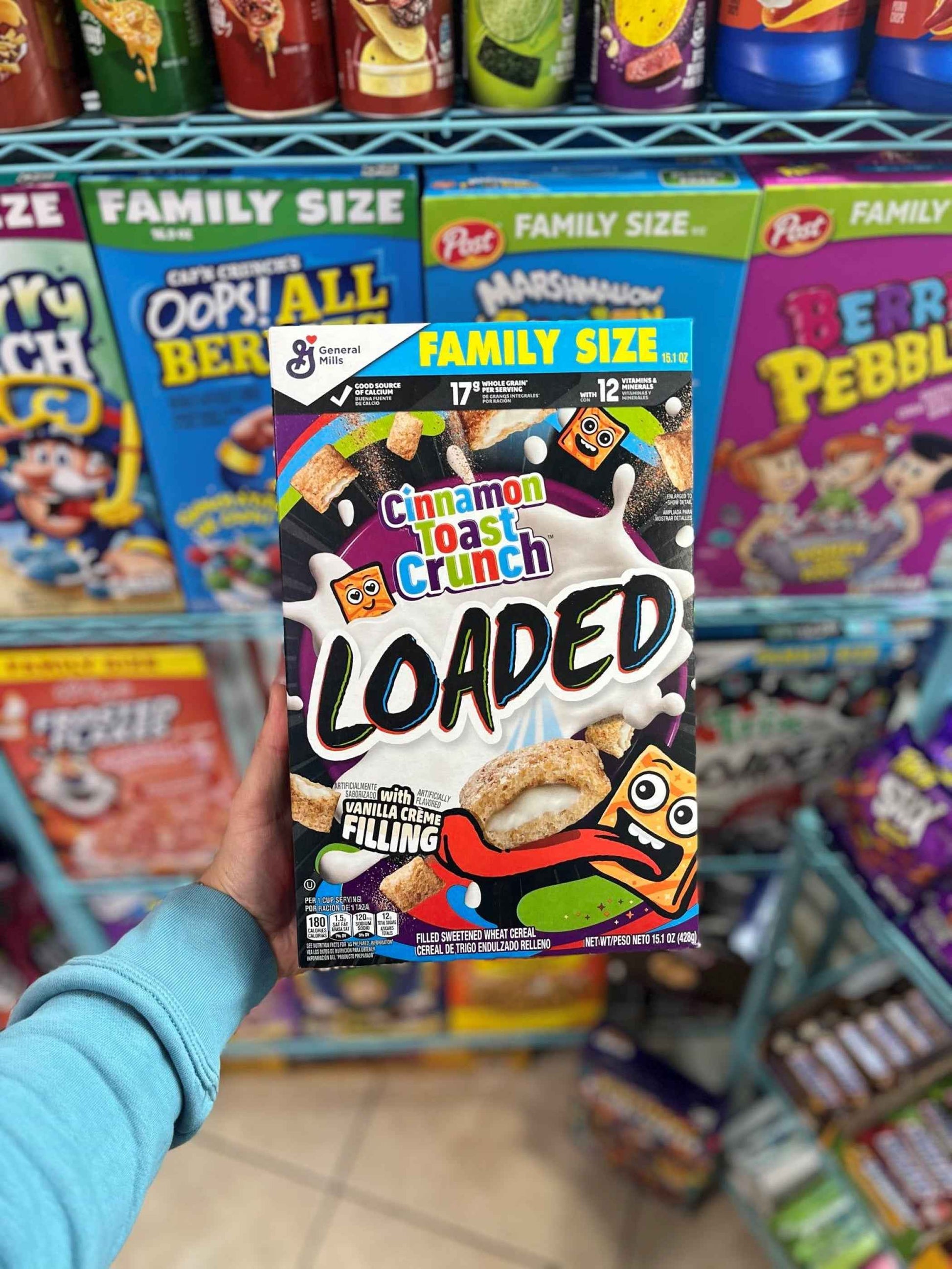 CINNAMON TOAST CRUNCH FAMILY SIZE - 428G (USA)