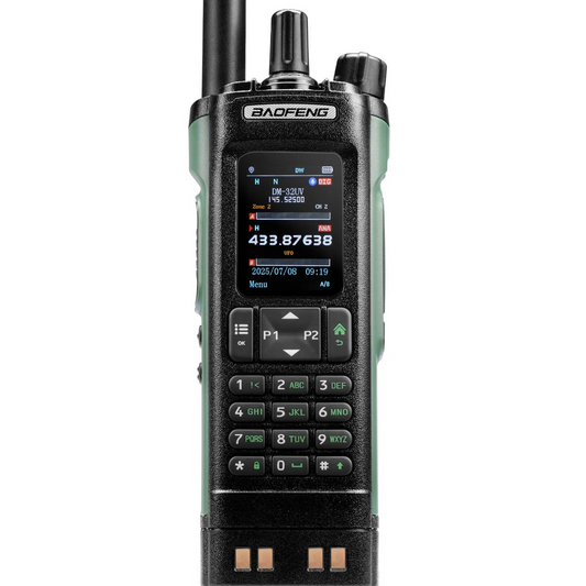 YDC TECH Baofeng DM-32C Transceiver 2m/70cm FM DMR Amateur Handheld