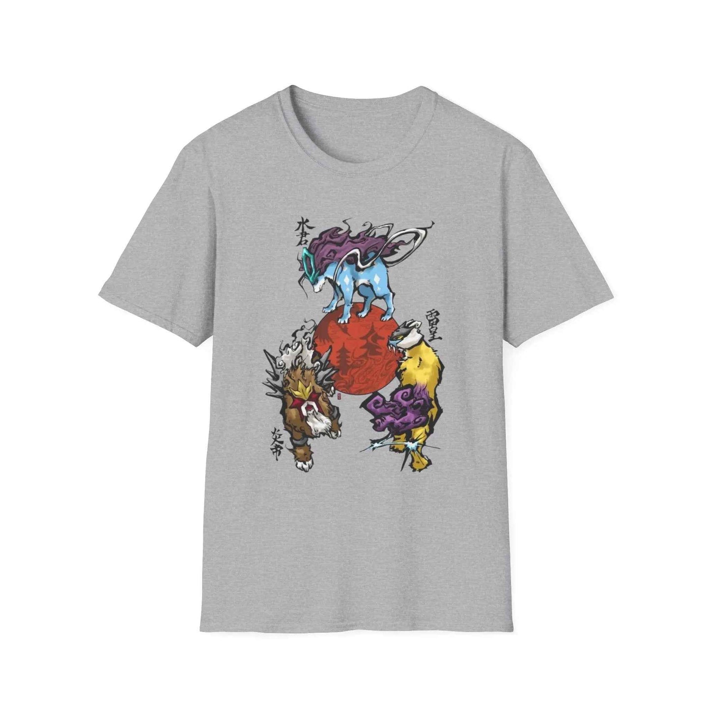 Gold trio Unisex Softstyle T-Shirt
