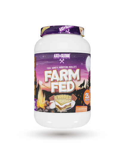 Axe & Sledge Whey Isolate Protein - Farm Fed Protein Powder for Enhanced Performance