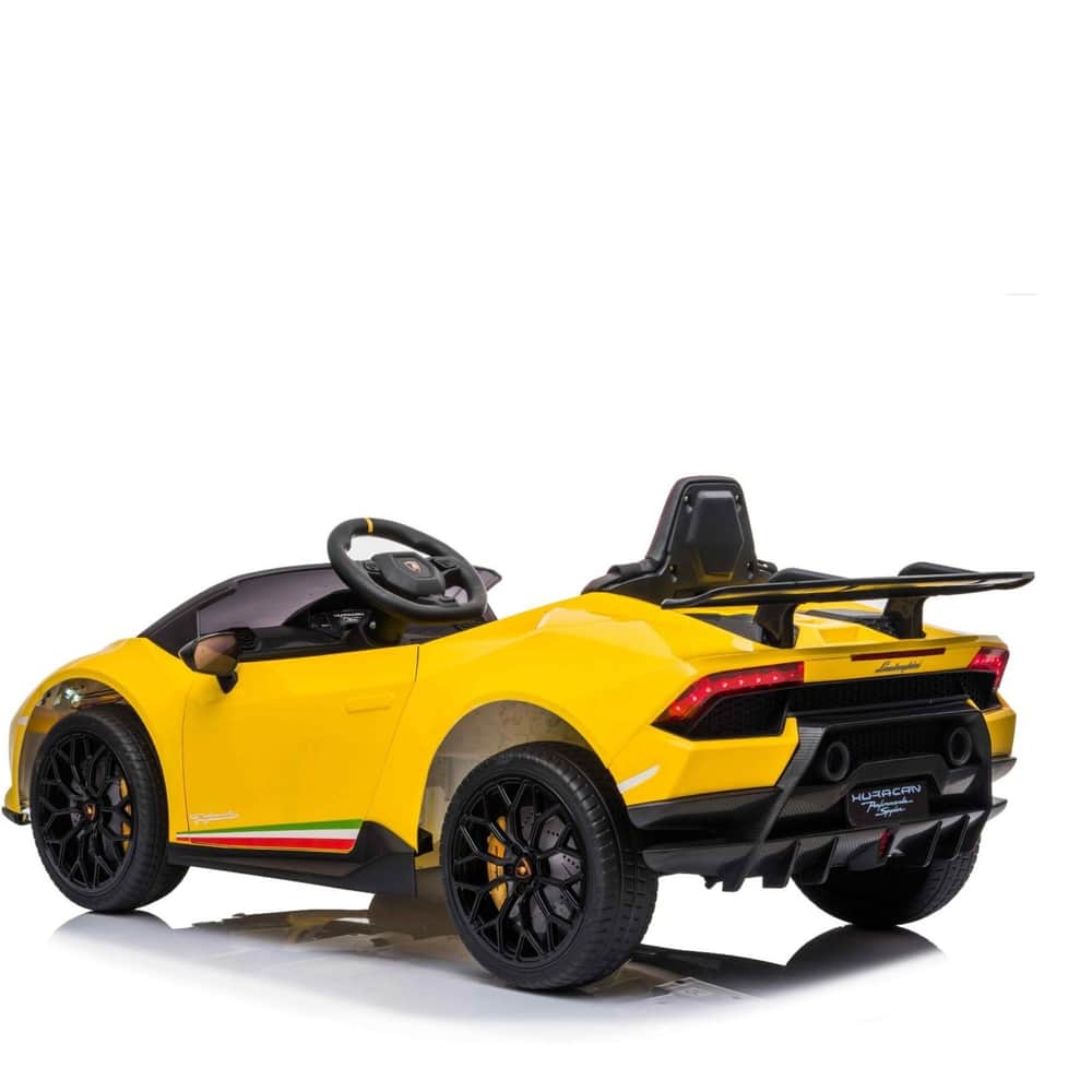PREORDER 2026 Lamborghini Huracan Kids Electric Car 12V DELUXE Ride On with Remote Control