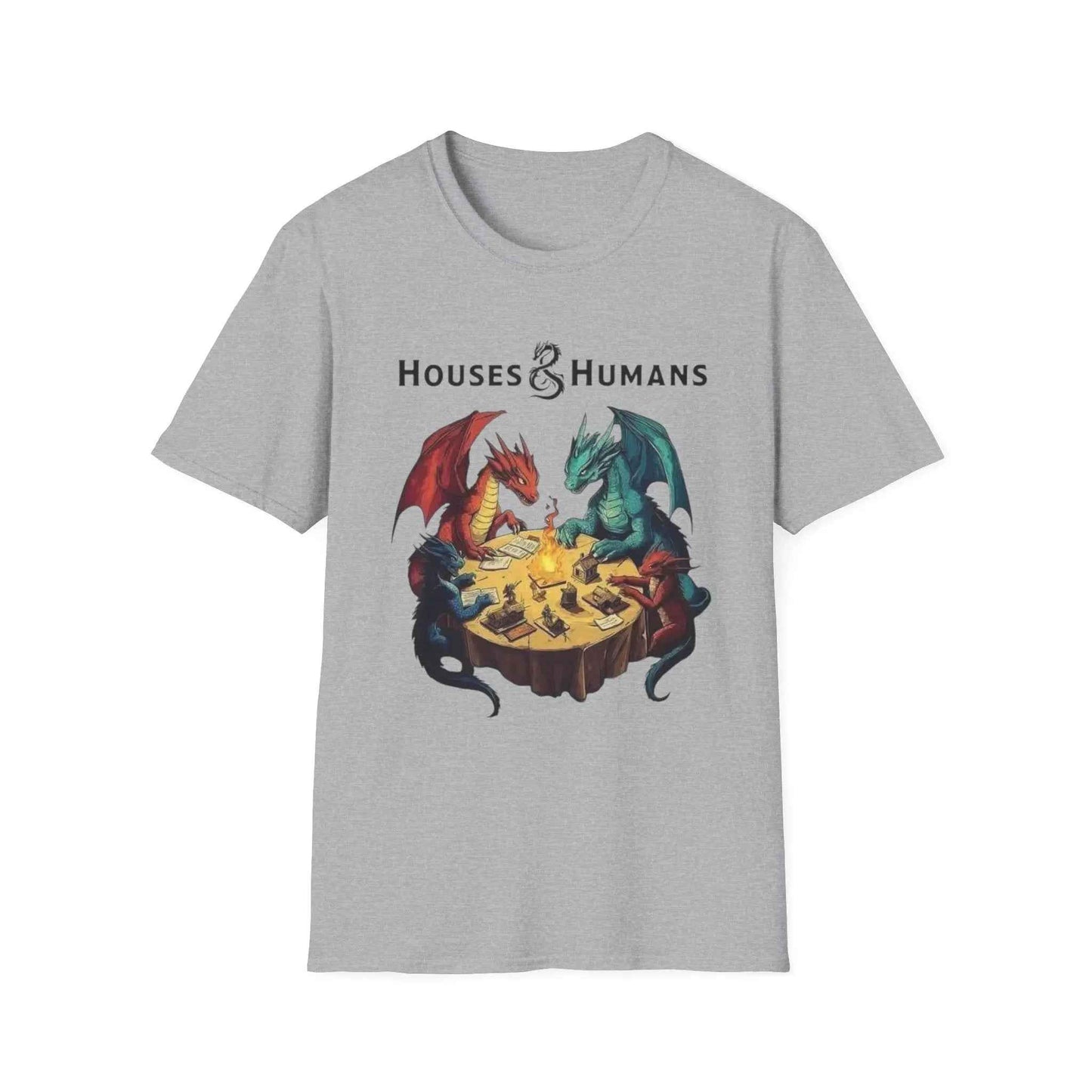 Dragon tabletop Unisex Softstyle T-Shirt