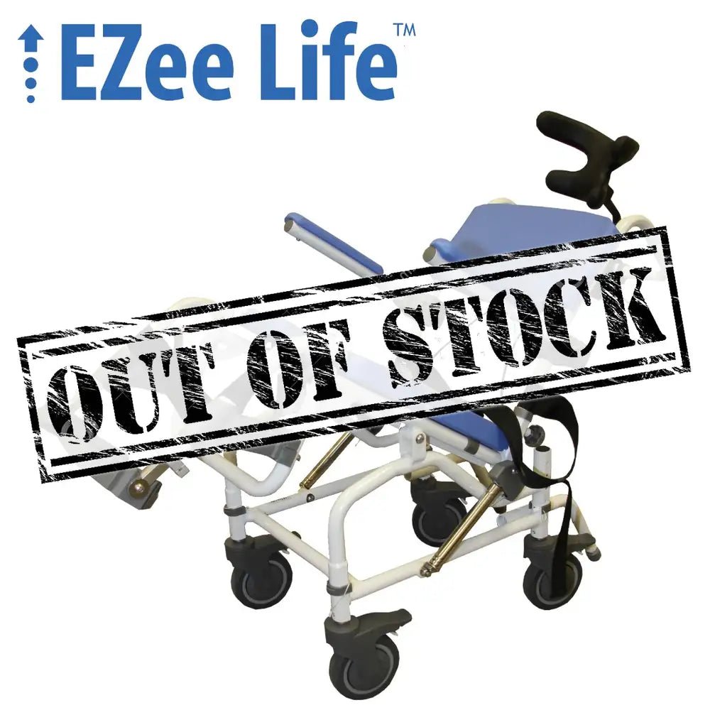 15" Aluminum Tilt Rehab Shower Commode Chair - HL155, Perfect for Home Care in Canada