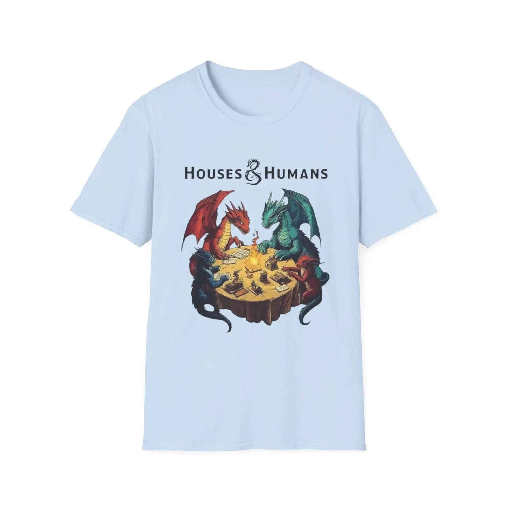 Dragon tabletop Unisex Softstyle T-Shirt