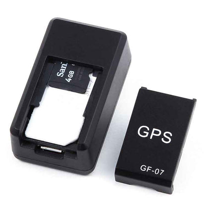 Mini Car GPS Tracker - Magnetic Real-Time Tracking Device, Recordable Anti-Lost & Rechargeable Locator