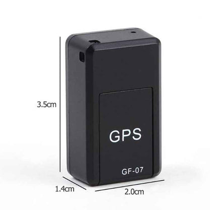 Mini Car GPS Tracker - Magnetic Real-Time Tracking Device, Recordable Anti-Lost & Rechargeable Locator