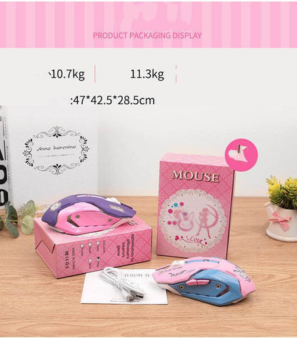 Computer Peripheral Accessories Mute Gaming Mouse