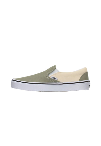 Vans 'Classic Slip-On' Shoes - Pop Sage/Dark Green