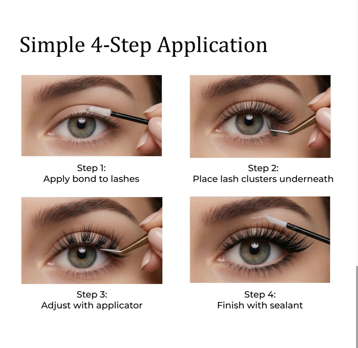 Premium Natural DIY Lash Extensions Kit