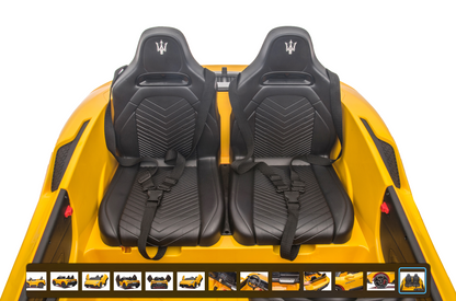 2026 Maserati MC20 Kids Ride On Car 24V 4X4 Deluxe 2 Seater