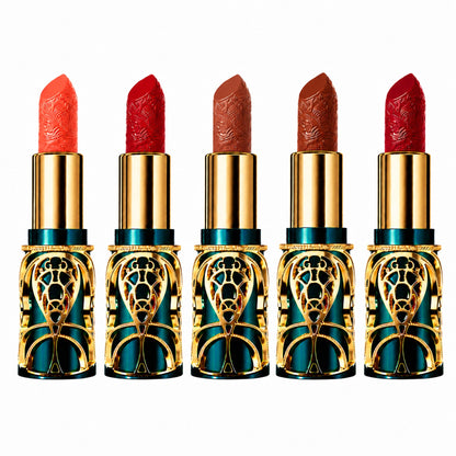 Soft Mist Satin Lipstick Set – 5 in1  Bold Shades