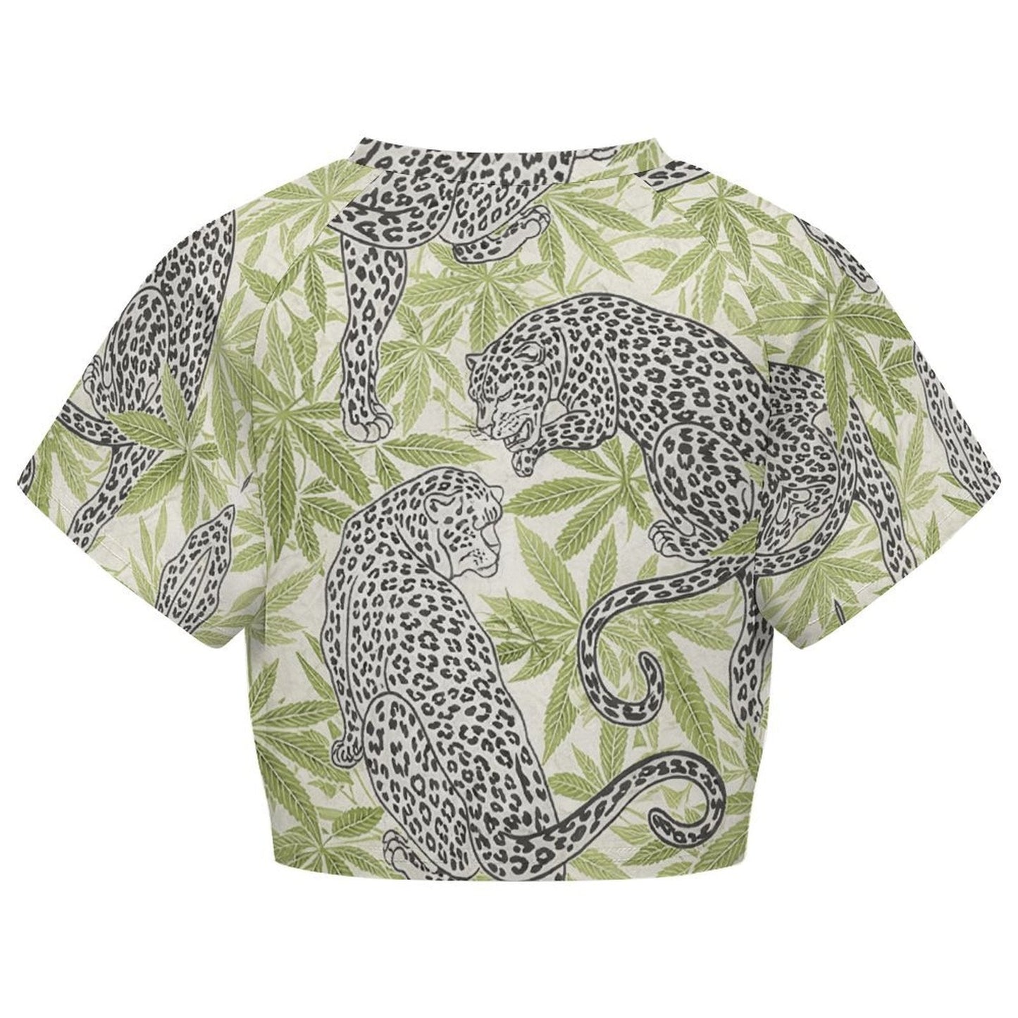 Leopard Cropped T-Shirt for Trendy Style