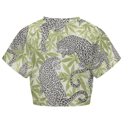 Leopard Cropped T-Shirt for Trendy Style