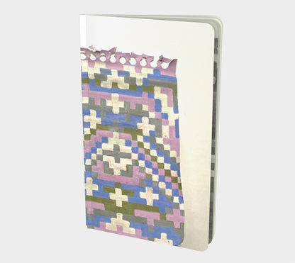Small Painted Mosaic Notebook