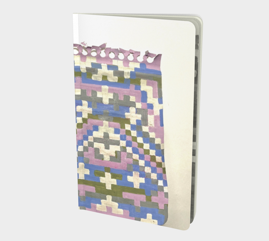 Small Painted Mosaic Notebook