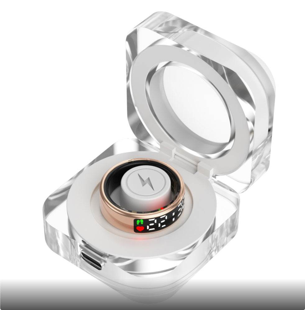 Smart Ring With Display Screen – Health & Gesture Control