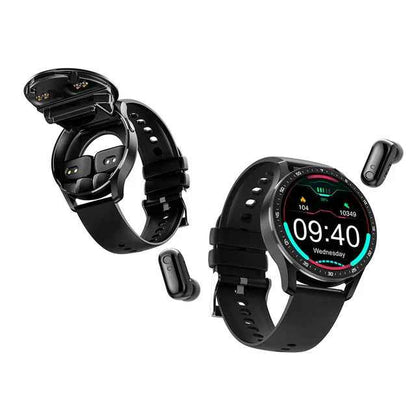 Smart Watch Headphones: All-in-One Fitness Tracker and Audio Companion