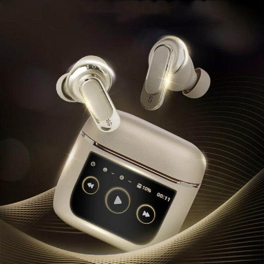 Smart Screen Noise-Cancelling Bluetooth earbuds True Wireless In-ear Headphone