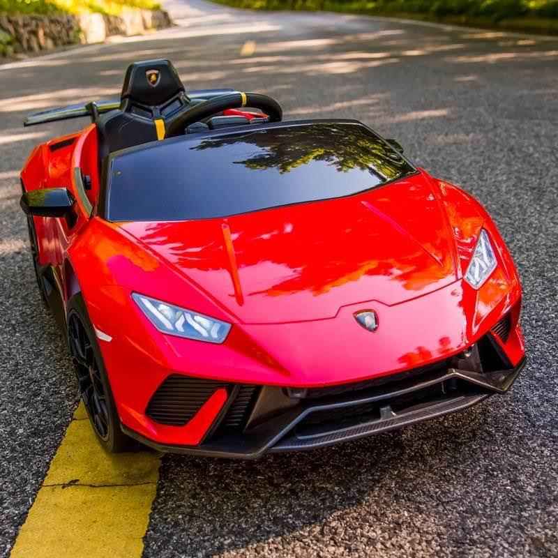 PREORDER 2026 Lamborghini Huracan Kids Electric Car 12V DELUXE Ride On with Remote Control