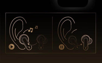 Smart Screen Noise-Cancelling Bluetooth earbuds True Wireless In-ear Headphone