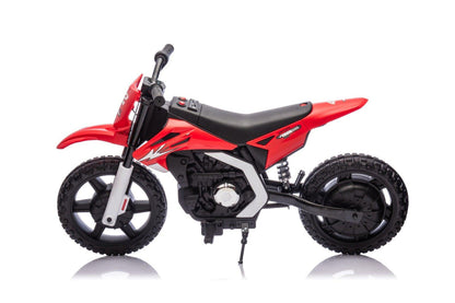 Red 24V Electric MotoX Dirt Bike for Kids, Up to 18 km/h